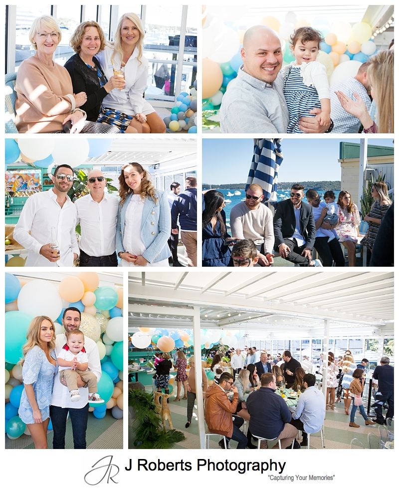 1st Birthday Party Photography Sydney Wild theme at Watsons Bay Boutique Hotel